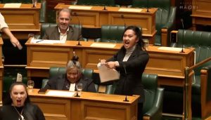 New Zealand to suspend Maori lawmakers for protest haka