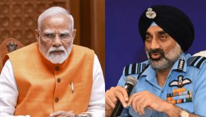 Modi meets Indian Air Force Chief amid rising tensions with Pakistan