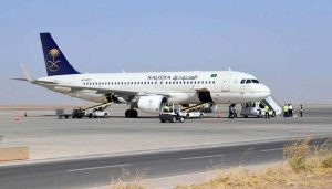 Saudi Airline flight makes emergency landing in Karachi due to technical fault