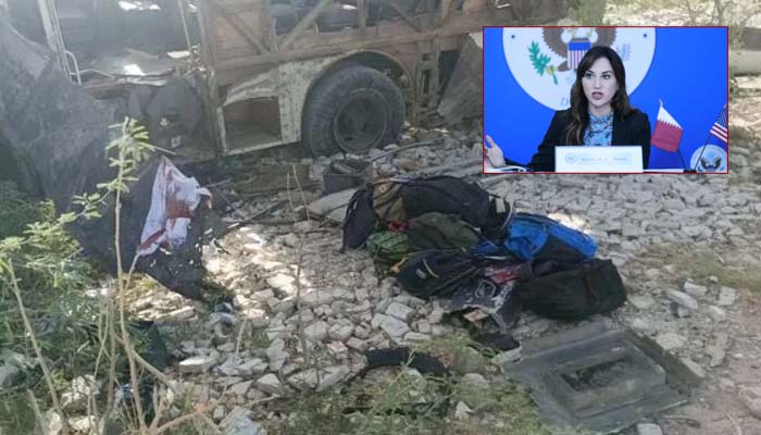 US condemns Khuzdar school bus attack, pledges support for Pakistan's peace efforts