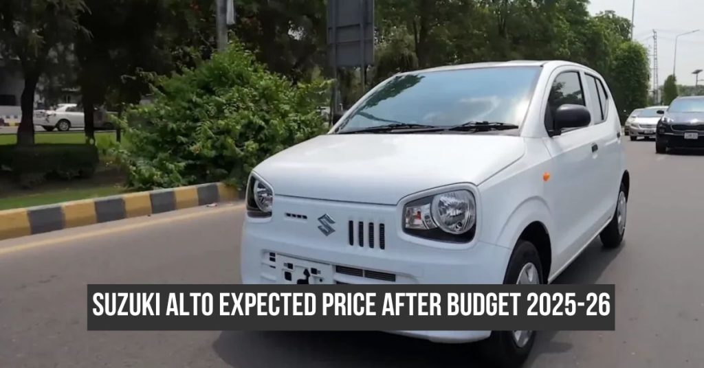 Suzuki Alto expected price