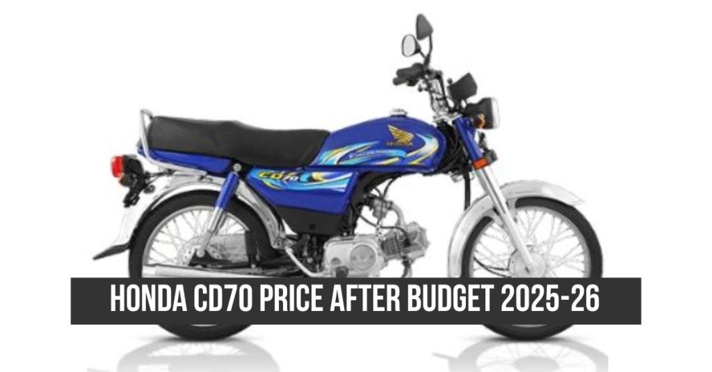 Honda CD 70 price Budget 2025-26