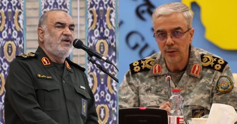 Iranian military commanders Israeli strikes