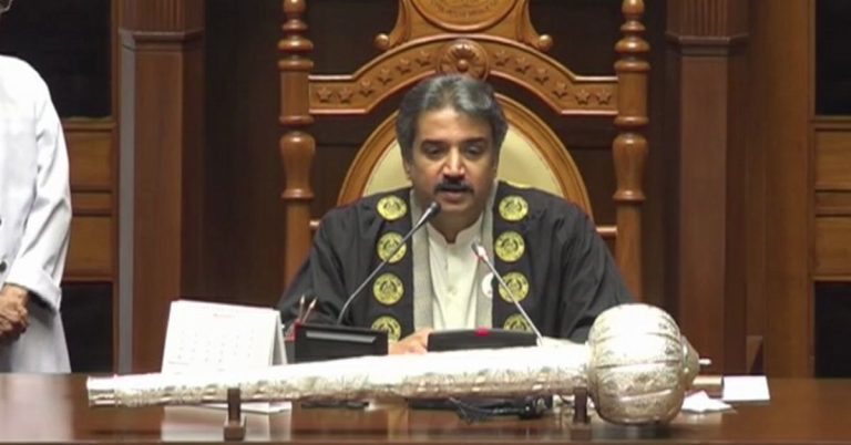 Acting Governor Sindh Awais Qadir Shah