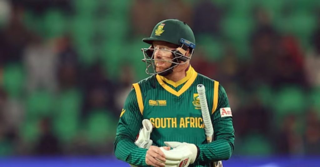 South African batter Heinrich Klaasen bid farewell to international cricket