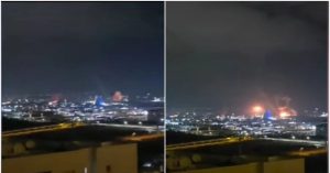 Doha hit by explosions as Iran target US Air Bases in Qatar with missile barrage