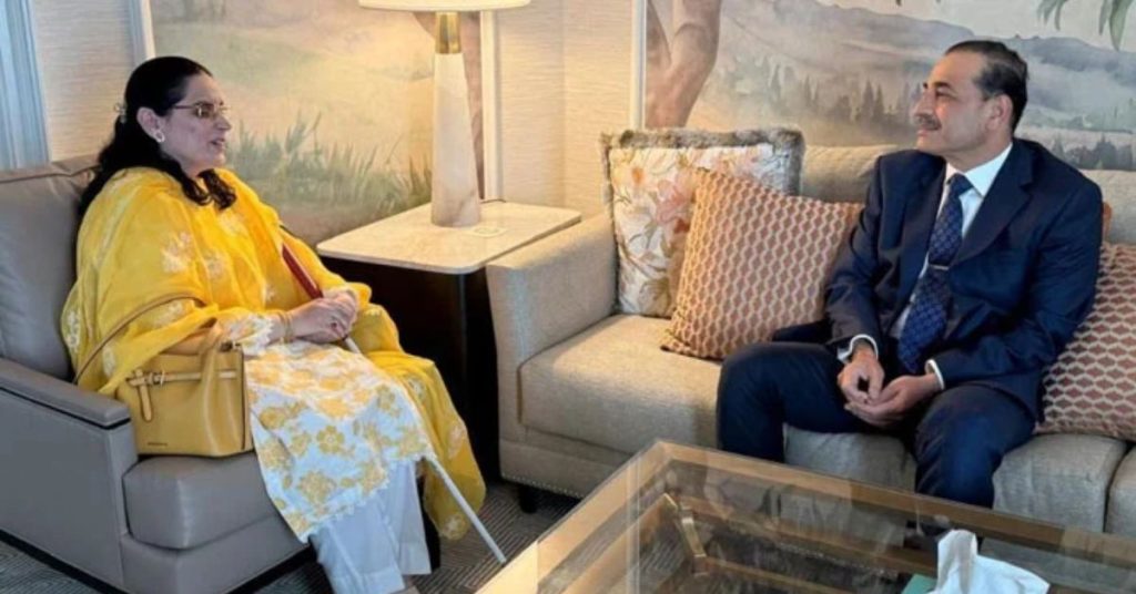 Field Marshal Asim Munir meets Saima Saleem, acknowledges her efforts in UN mission