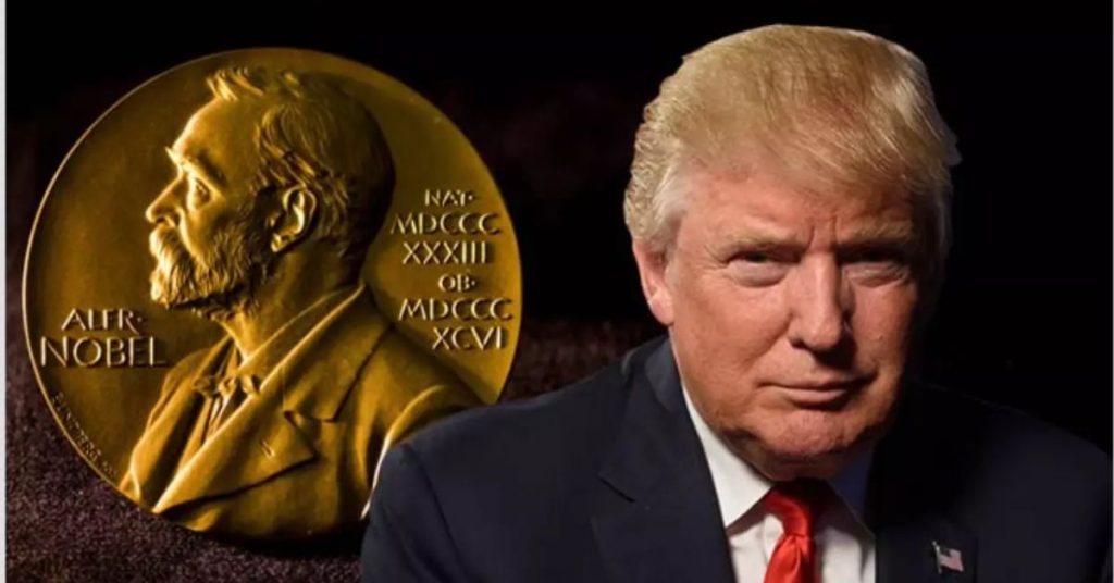 Trump noble peace prize 2026