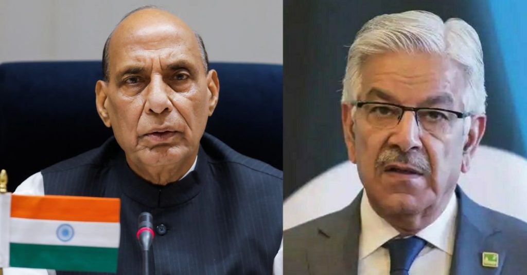 Defence Ministers of Pakistan and India at SCO