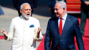 Indian PM Modi receives phone call from Israeli PM amid rising tensions
