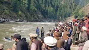 Two dead, one injured as bus plunges into river in Gilgit