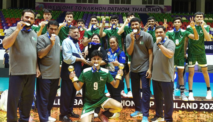 Pakistan Stuns Iran to win first-ever Asian U-16 Volleyball title