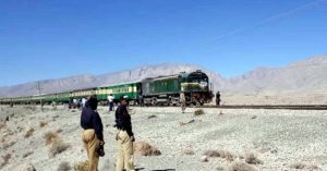Explosion on Jaffar express