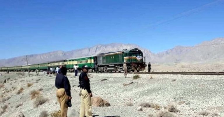 Explosion on Jaffar express