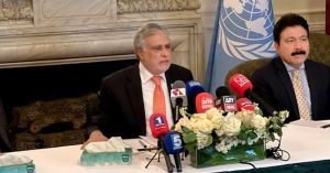 No recognition of Israel on table, says FM Ishaq Dar