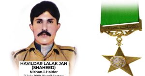 26th martyrdom anniversary of Havaldar Lalak Jan Shaheed being observed today