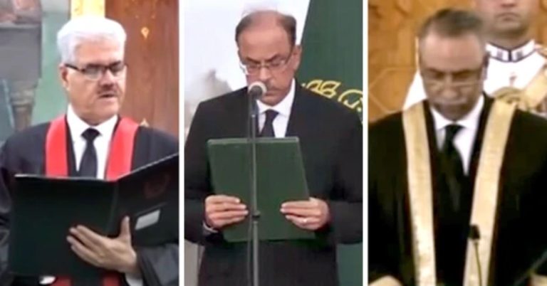 Chief Justices of IHC PHC SHC take oath in dignified ceremonies