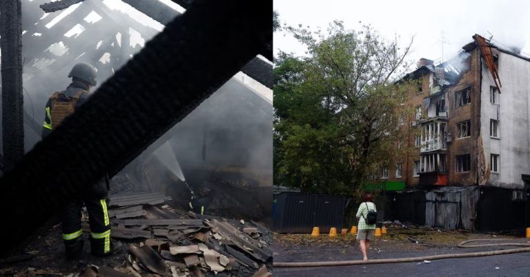 Russia recent strike on Kyiv leaves two dead, several injured