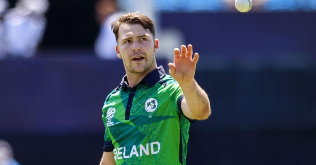Irish all rounder Curtis Campher enters record books with five-wicket haul in one over