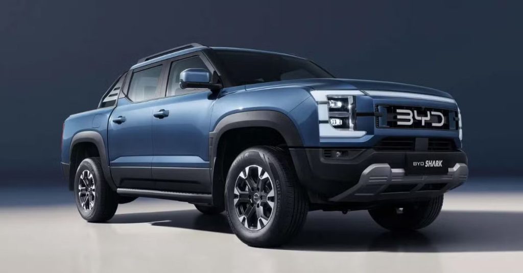 BYD reveals official date for launch of Shark 6 PHEV