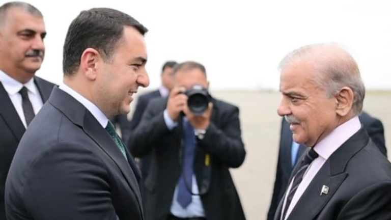 PM Shehbaz visits Azerbaijan on two day official to attend ECO Summit