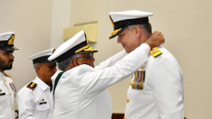 CNS confers military awards on naval personnel
