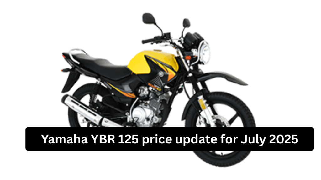 Latest Yamaha YBR 125 price update for July 2025