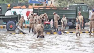 Pak Army’s 111 Brigade on standby as heavy rains flood twin cities