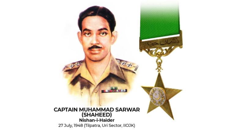 Pakistan army pays tribute to M. Sarwar Shaheed on his death anniversary