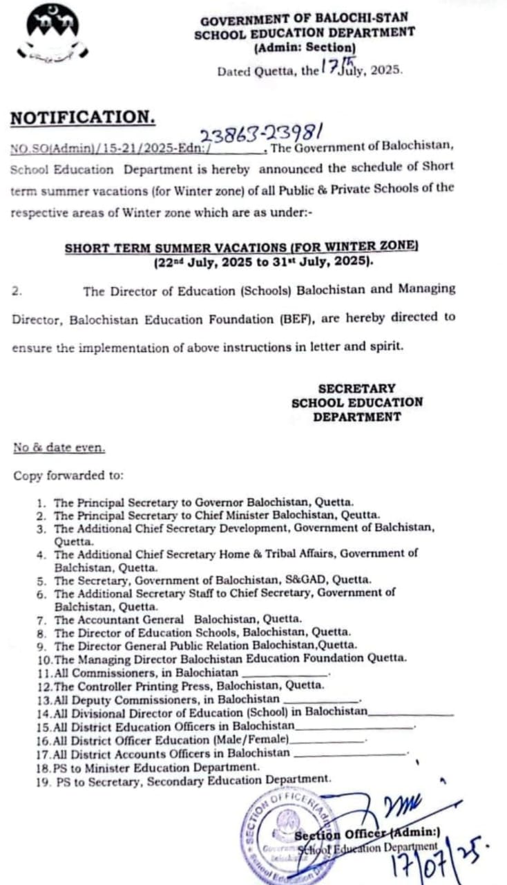 notification 