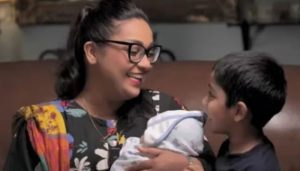 Actor Aroosa Siddiqui welcomes baby boy