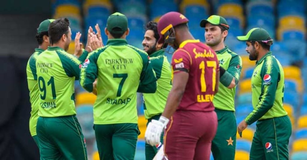 Pakistan defeats West Indies by 5 wickets to take 1-0 lead