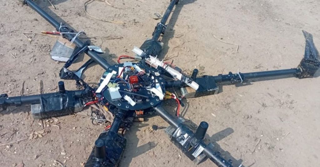 Police claims Indian drone shot down in Lahore