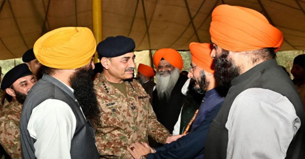 Field Marshal Asim Munir visit of kartarpur