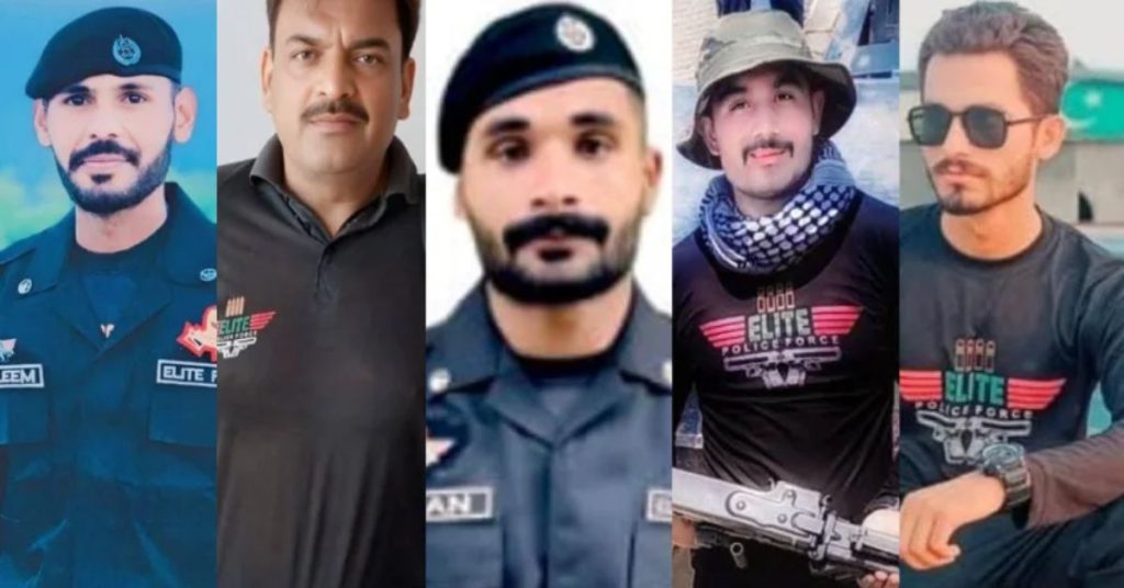 Five police personnel martyred, two injured in Rahim Yar Khan attack