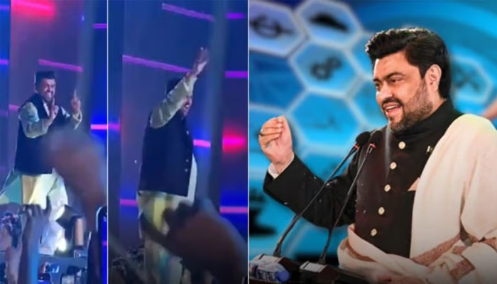Kamran Tessori’s dance video goes viral at Azadi Concert