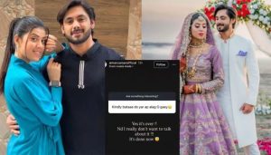 Aiman Zaman & Mujtaba Lakhani end their marriage!