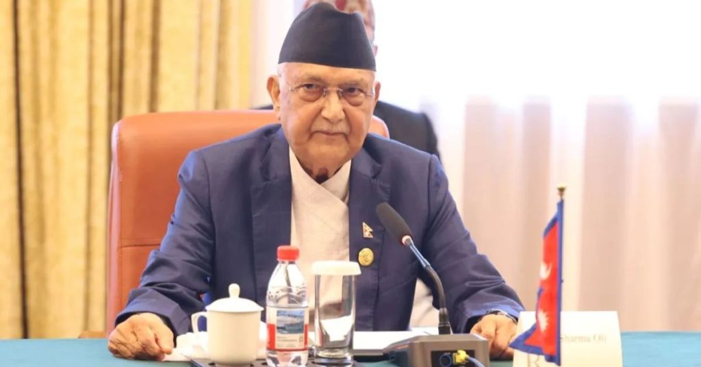 Sharma Oli resigns