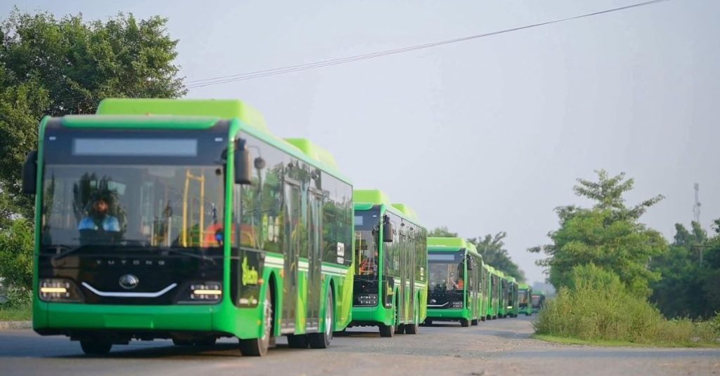 Electric bus services introduced in Rawalpindi