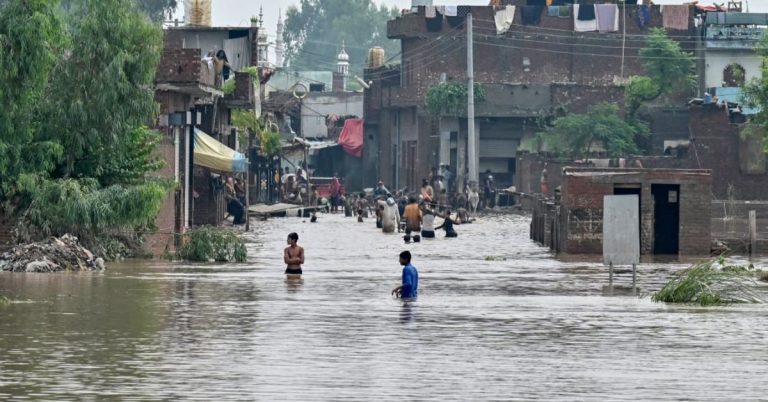 Mai Safooran bund on Ravi River breached to divert water as flood in Punjab persists