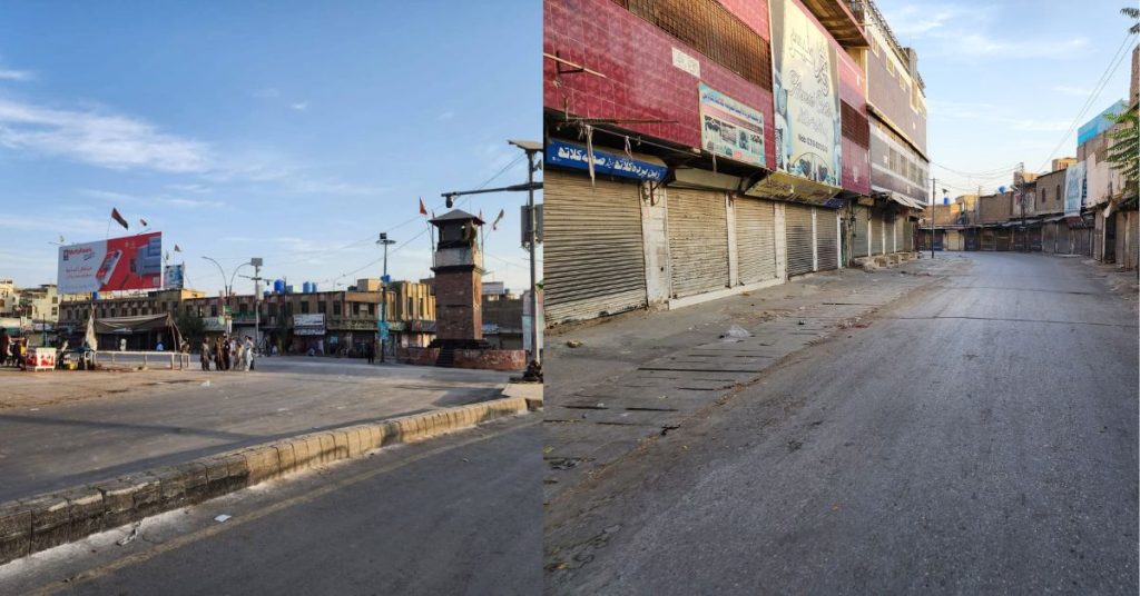 Shutter-down strike in Balochistan