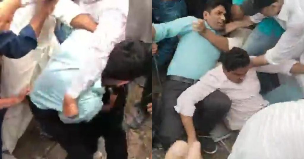 PTI workers attacked journalist Tayyab Baloch