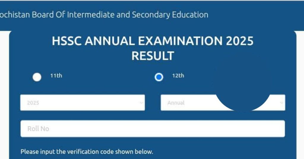BISE Quetta HSSC Result 2025