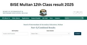 BISE Multan 12th Class result 2025