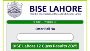 BISE Lahore 12th class results 2025 announced