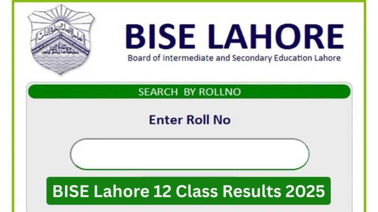 BISE Lahore 12th class results 2025 announced