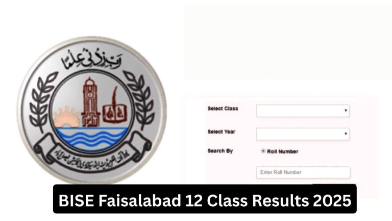 BISE Faisalabad 12 Class results 2025