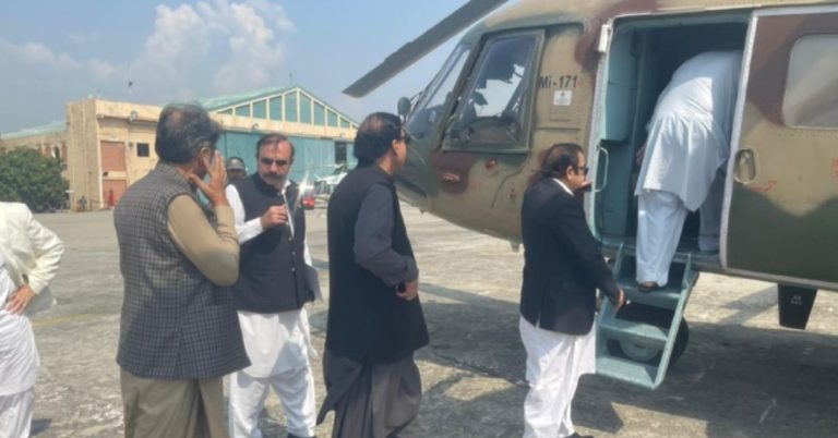 Negotiation team in Muzaffarabad, talks begin with JAAC