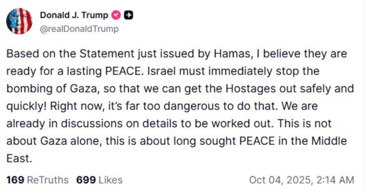 Hamas ready for peace