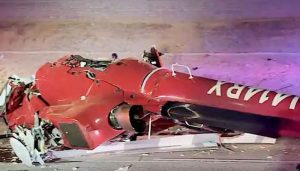 Helicopter crashes in California, injuring three